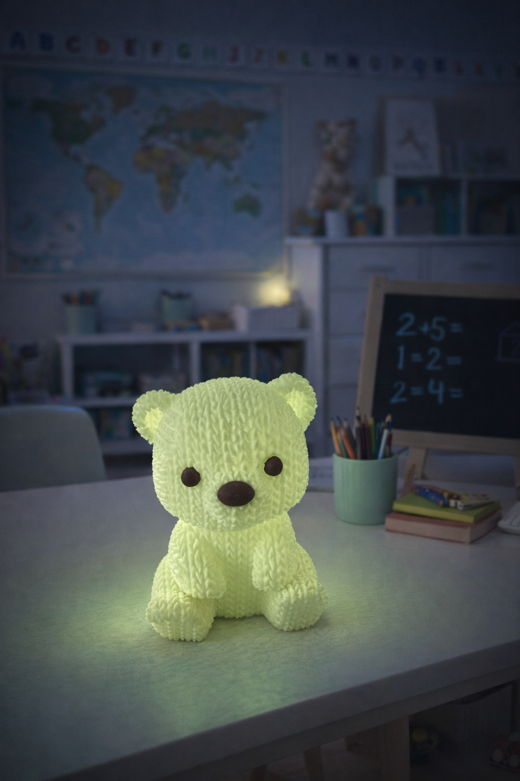 🧸✨ Teddy Lueur Forêt