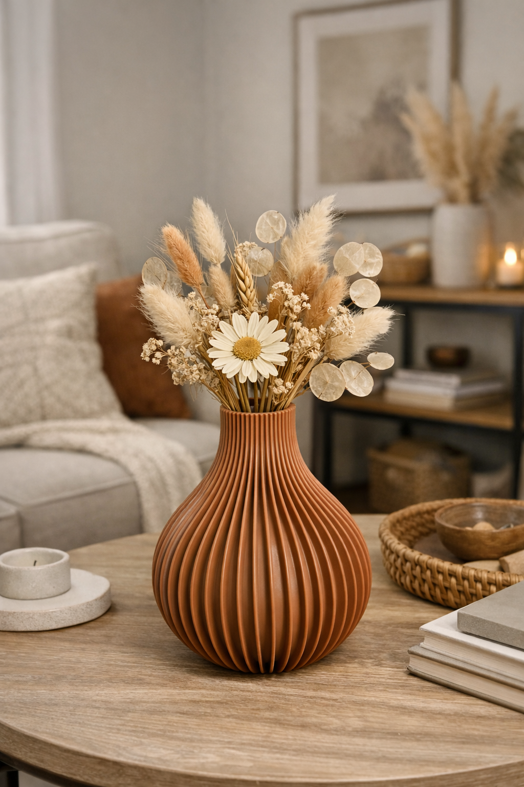 🌿 Vase TERRAÏA – Édition Élégance Nature