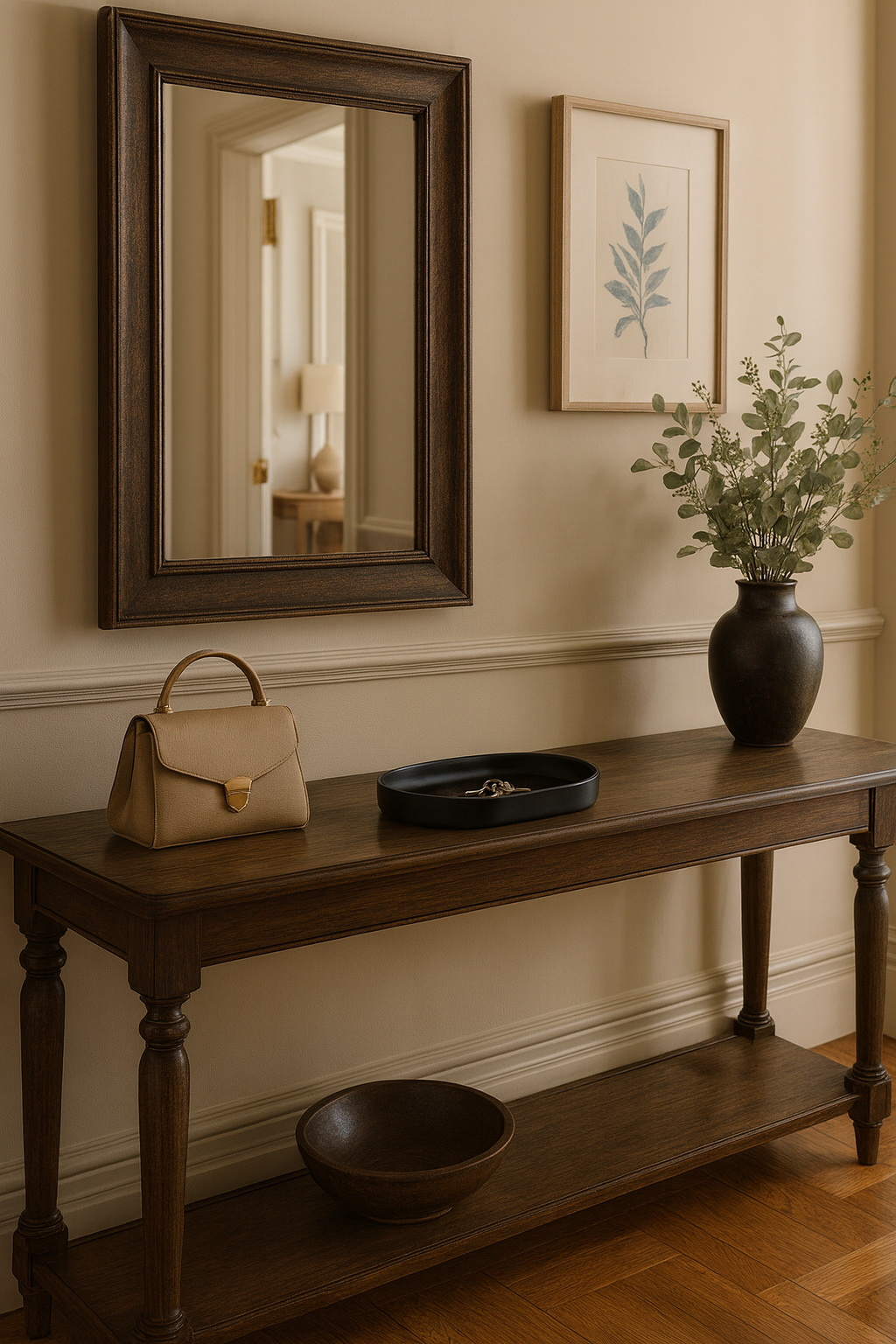 Élégance Noire – Vide-poche premium