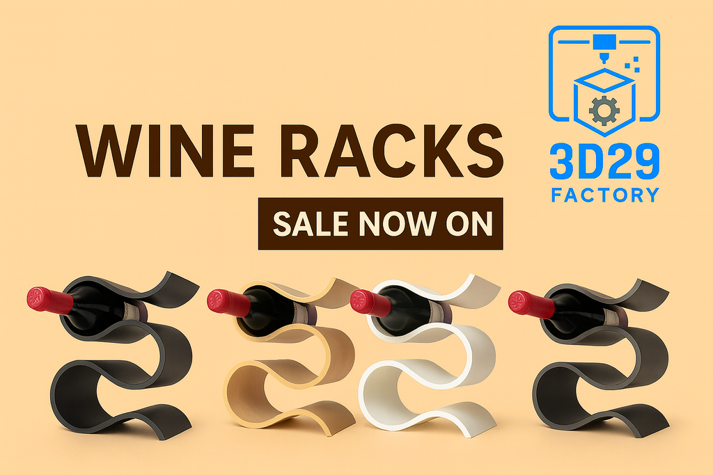 WaveBottle™ – Support Ondulé Design pour Bouteille