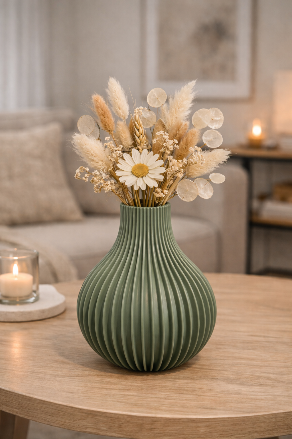 🌿 Vase TERRAÏA – Édition Élégance Nature