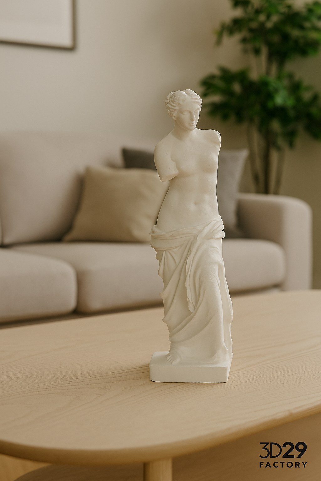 Statue Vénus de Milo – Décoration design imprimée en 3D